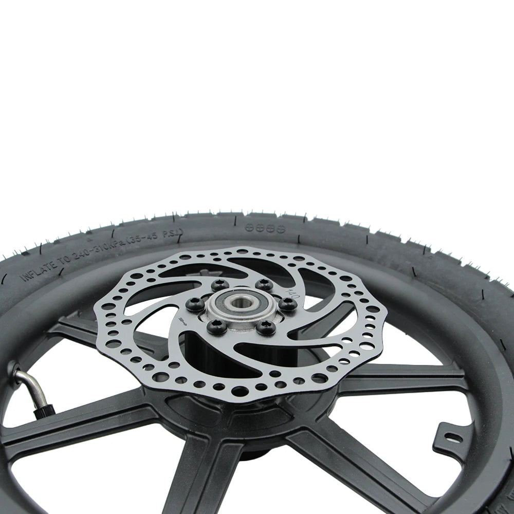 Electric Scooter Bike14 inch Front Wheel 14x2.125 Tyre 140mm/160mm Brake Disc For E-bike Folding Bicycles Motorcycle Accessories