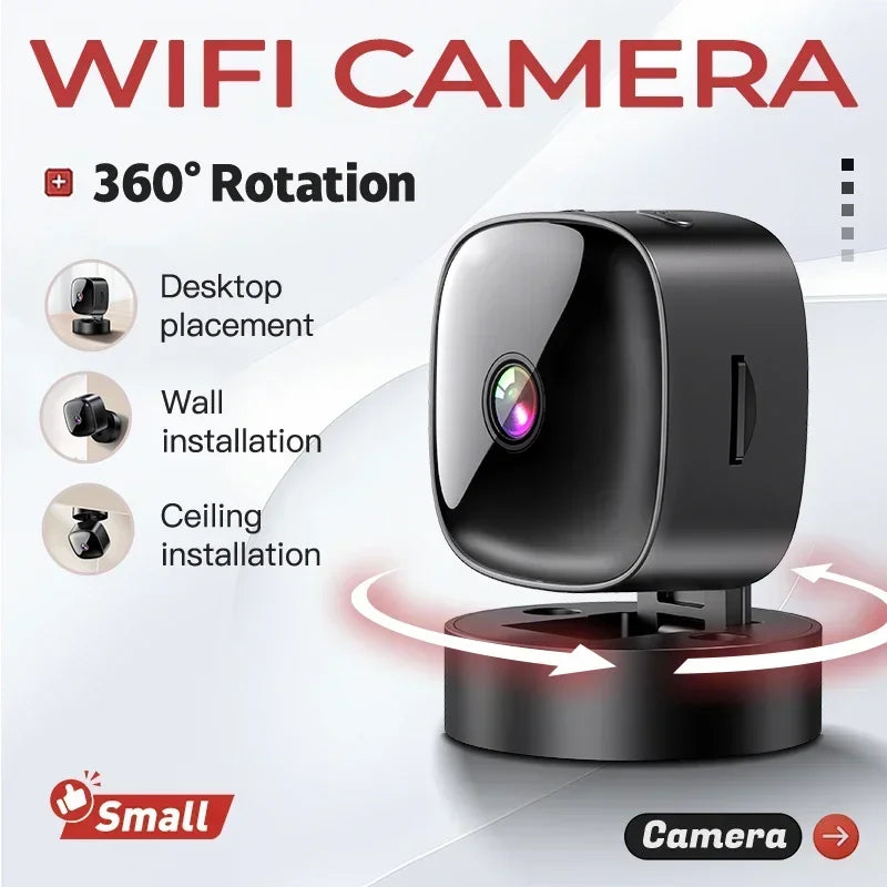HD 4K Mini Camera Wifi Camera Wireless Security Protection Remote Monitor Camcorders Video Surveillance Home Smart Camera 2026