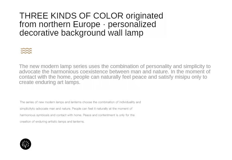 Postmodern Wall Lamp Iron Line Lamp Modern minimalist wall light Bedroom  Background Wall Restaurant Bar wall metal decor light