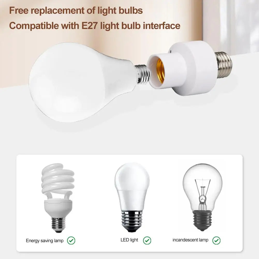 E27 Smart Lamp Holder Infrared Wireless Remote Control Timer Switch 220V House Switch Baby Room Bedroom Switch ﻿