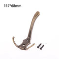 Hooks Wall Mounte Coat Hat Clothes Orginazer Zinc Alloy Hook Bathroom Closet Wardrobes Wall Hanger Hooks Wall Clothes Hanger
