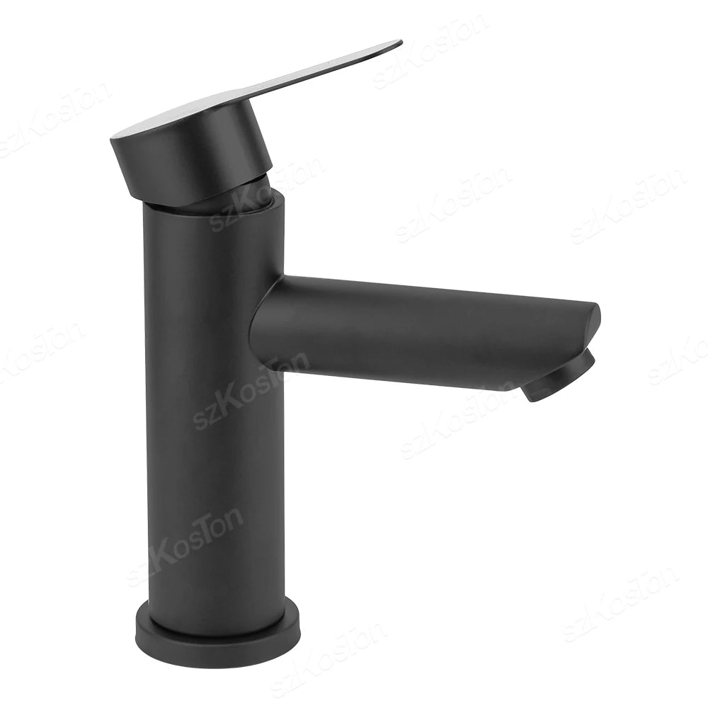 Kitchen Faucet Stainless Steel Hot and Cold Water Tap Washbasin Basin Faucets Bathroom Bathtub Accessories Set Sink Bath Mixer
