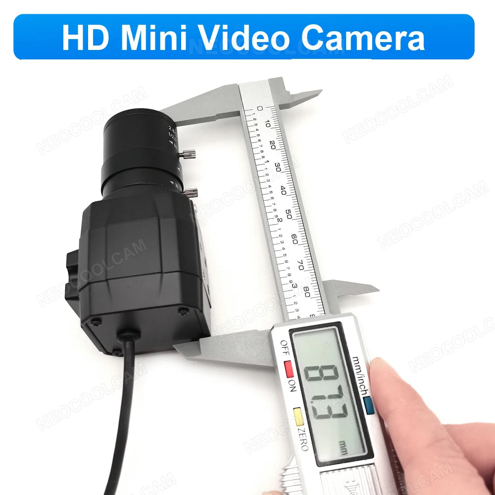 HD 4K USB Webcam With 2.8-12mm Varifocal Zoom Lens 2K 4MP PC Usb Video Camera UVC OTG Plug And Play For Live Streaming