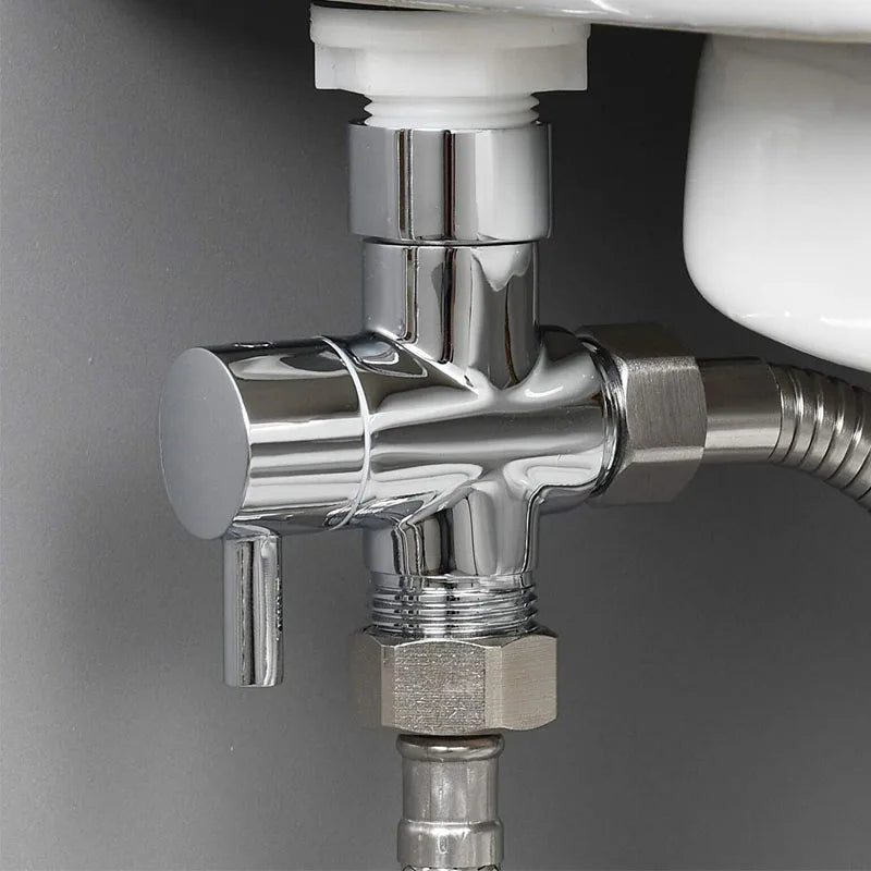 1pcs Shower Diverter Valve Bathroom Faucet Switch Valve Shower Tap Connector Splitter Water Diverter Valve Bathroom Accessorie