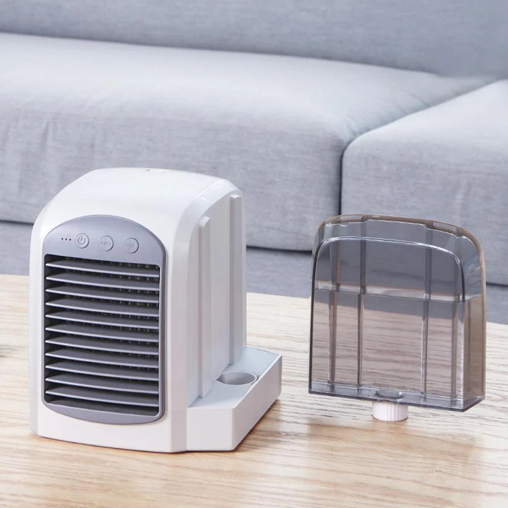 Water-Cooled Air Conditioner  Cooling Machine Humidifier Mini  Conditioner Tank Portable  Chiller for Home Office