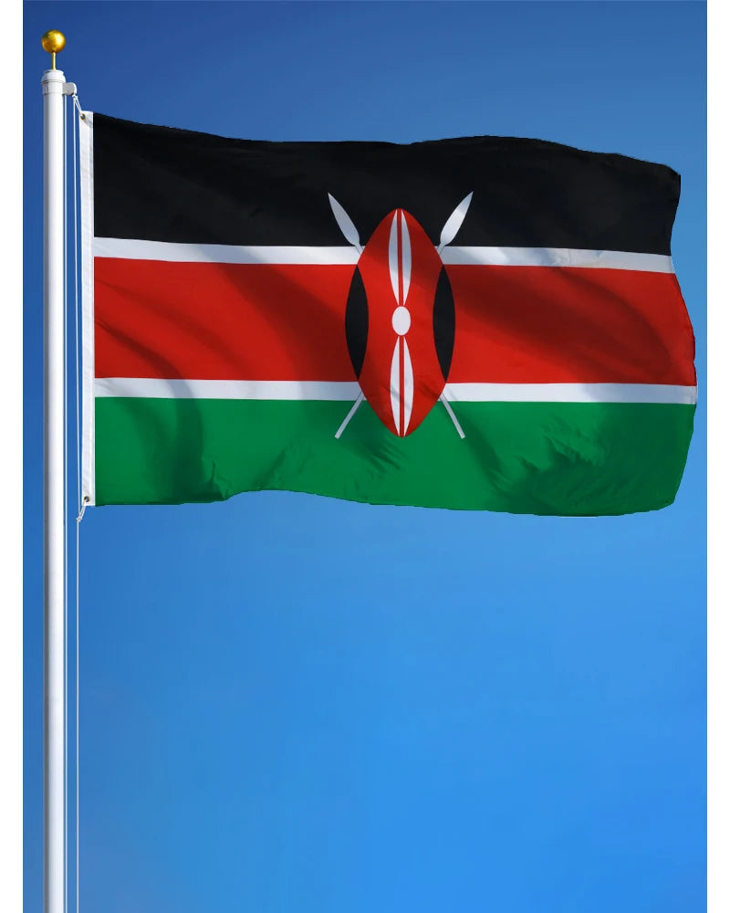 60x90cm 90x150cm Ken Ke Kenya Flag Banner Tapestry