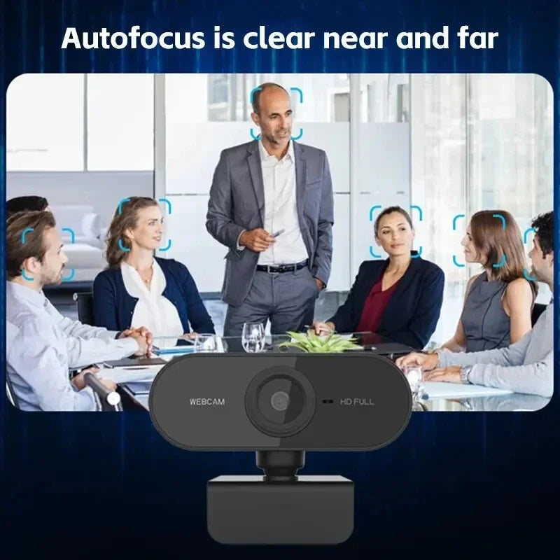 Camera 1080P HD Computer USB Camera With Built In Microphone For Work Tripod Network Web Camera