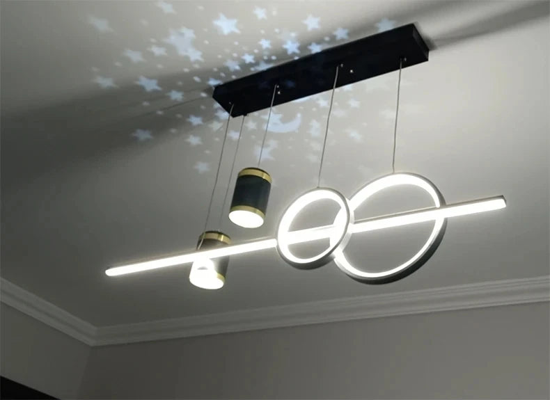 Modern Restaurant Pendant Lights LED Dining Tables Kitchens Ceiling Lights Modern Minimalist Hotels Bars Cafes Home Decor