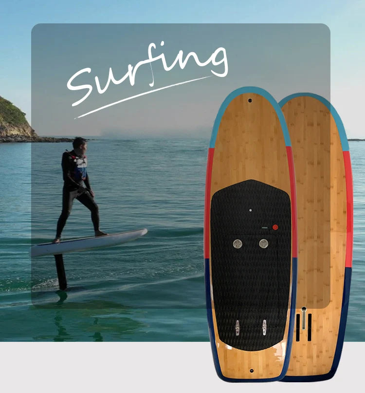 Lightweight Carbon Efoil Hydrofoil Surfboard,Made In China Offshore Electric Foil Board For Water Sports