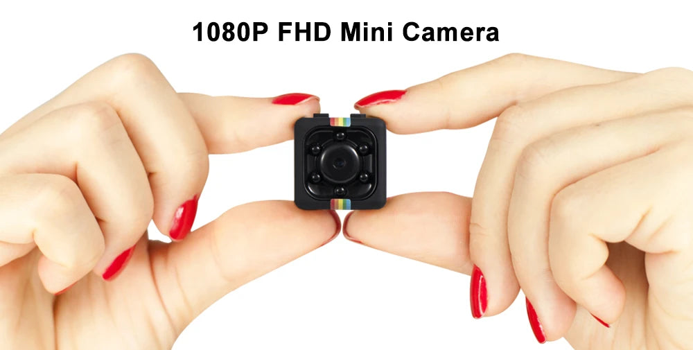FHD Mini Camera 1080P Portable Small Nanny Cam With 32GB Memory Card DV Recorder Security Camera with Motion Detection For Home
