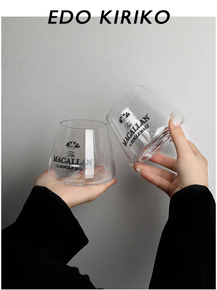 Fashion Whiskey Glasses, Scotch Whisky, Bourbon, Cocktails, RUM, Durable Whiskey Glasses