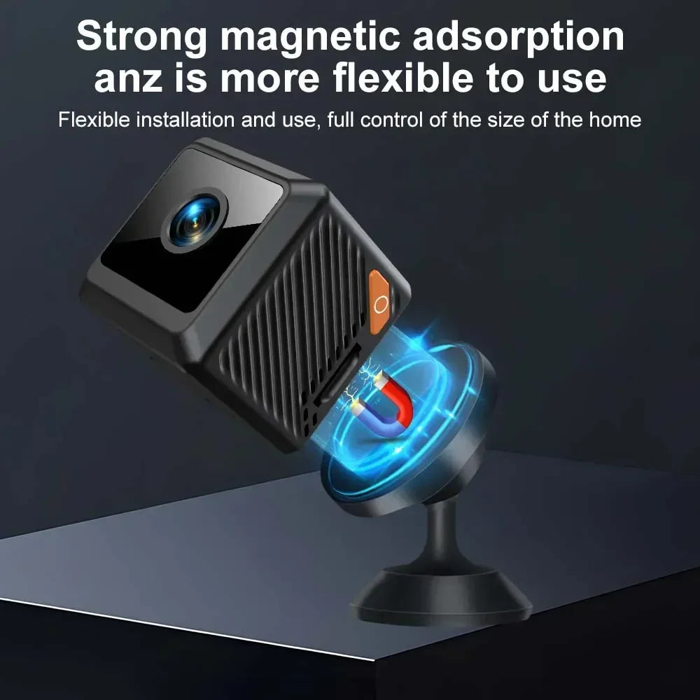 W02 1080P Mini Security Protection Home Night Vision Surveillance Outdoor Camping WIFI Subminiature Smart Home Camera Cctv Video