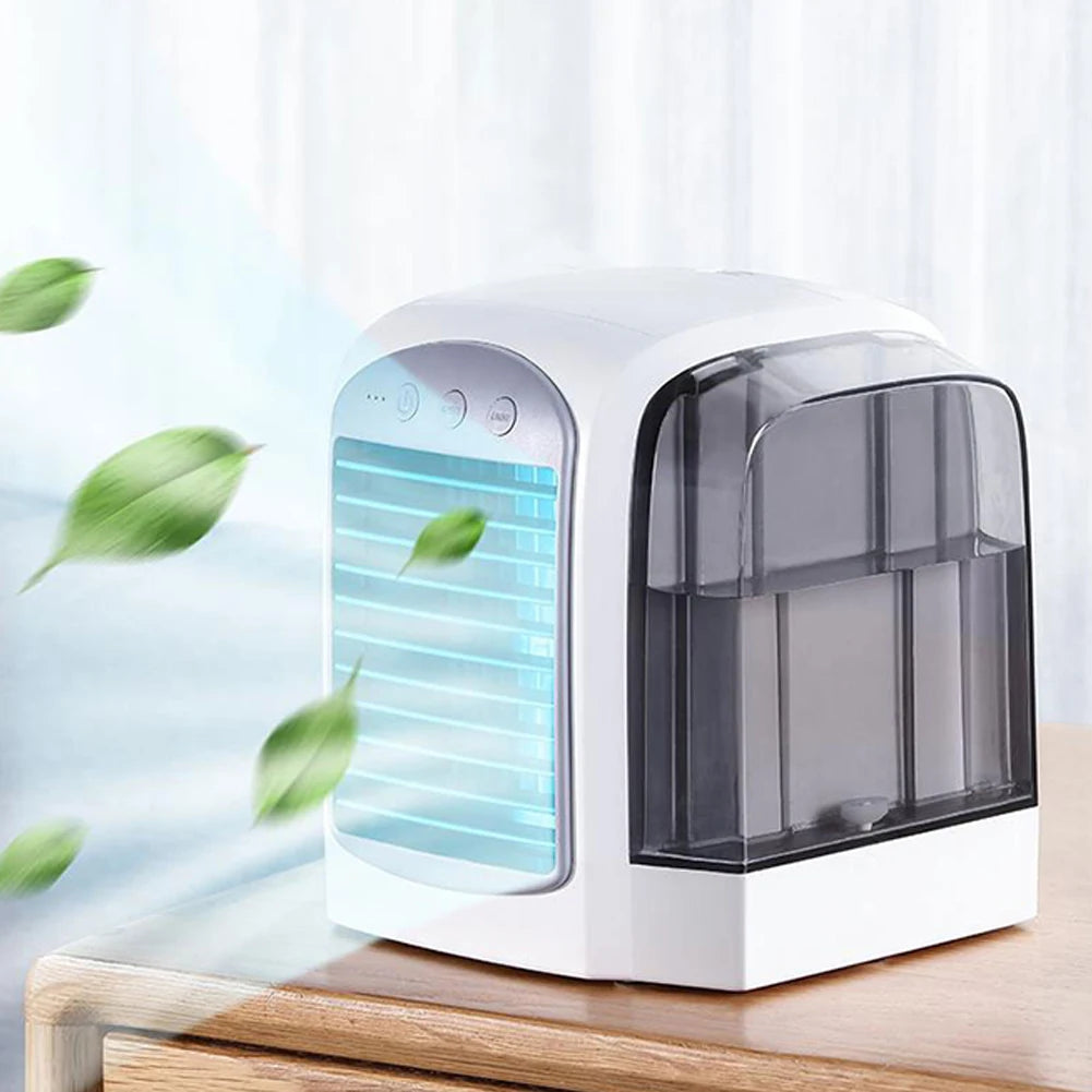 Water-Cooled Air Conditioner  Cooling Machine Humidifier Mini  Conditioner Tank Portable  Chiller for Home Office