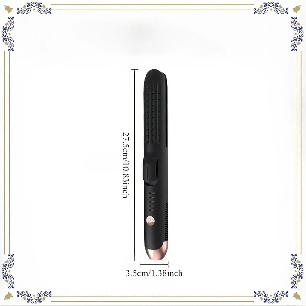 Professional Hair Straightener 2-In-1 Curling Wand Ceramic Ionic Fast Heat-Up Hair Flat Iron Negative Ion Iron Hair Straightener