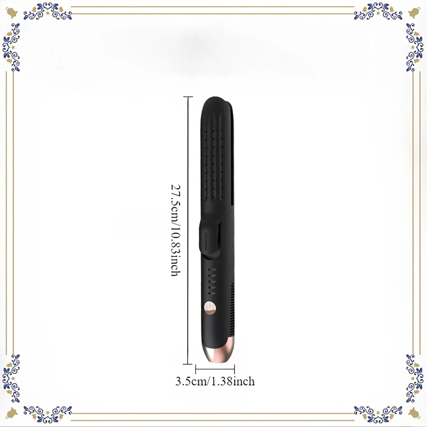 Professional Hair Straightener 2-In-1 Curling Wand Ceramic Ionic Fast Heat-Up Hair Flat Iron Negative Ion Iron Hair Straightener