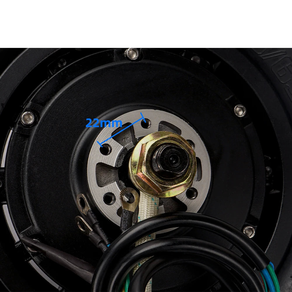 10 Inch Dual Drive Electric Motor 52V60V1600W3000W Powerful Electric Scooter Hub Motor Disc Brake Brushless Vacuum Tire E-Bike