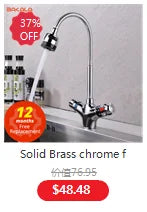 BAKALA Brass Matte Black Bathroom Sink Faucet Tap Hot Cold Wash Basin Water Swivel Spout Wall Mounted Bath Mixer