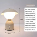 2026 Modern Night Light Atmosphere Lamp with Touch Dimming and Charging Function Desk Lamp
