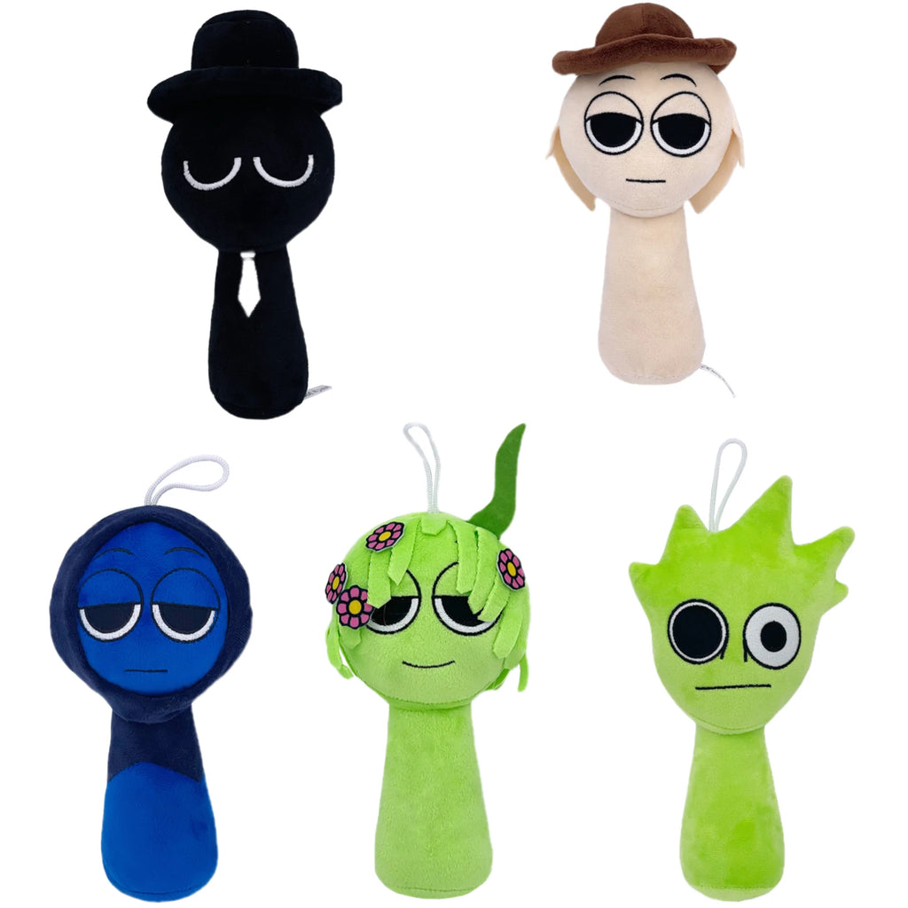 Sprunki Plush Toys Sprunki Plushie Sprunki Soft Game Cartoon Pillow Kids Birthday Gifts Stuffed Dolls Christmas Gift