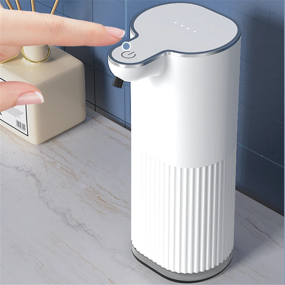 Automatic Inductive Soap Dispenser Foam Washing Dispensers 400ML Smart Hand Washing Soap Distributor PX5 Waterproof White Black