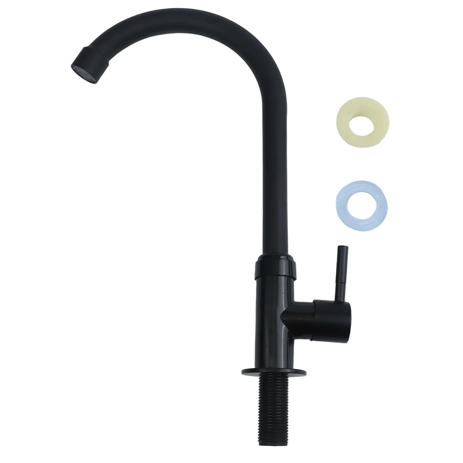 Black Kitchen Faucet Dual Function Single Handle Pull-out Mixer Hot And Cold Water Faucet Countertop Spray Head Faucet