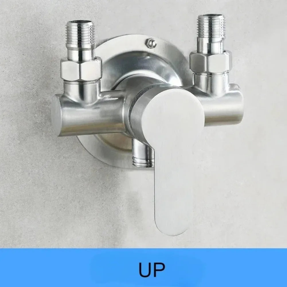Toilet Shower Mixer Tap Hot and Cold Switch Shower Faucet 304 Stainless Steel Bathroom Accessries Hot & Cold Shower Accessories