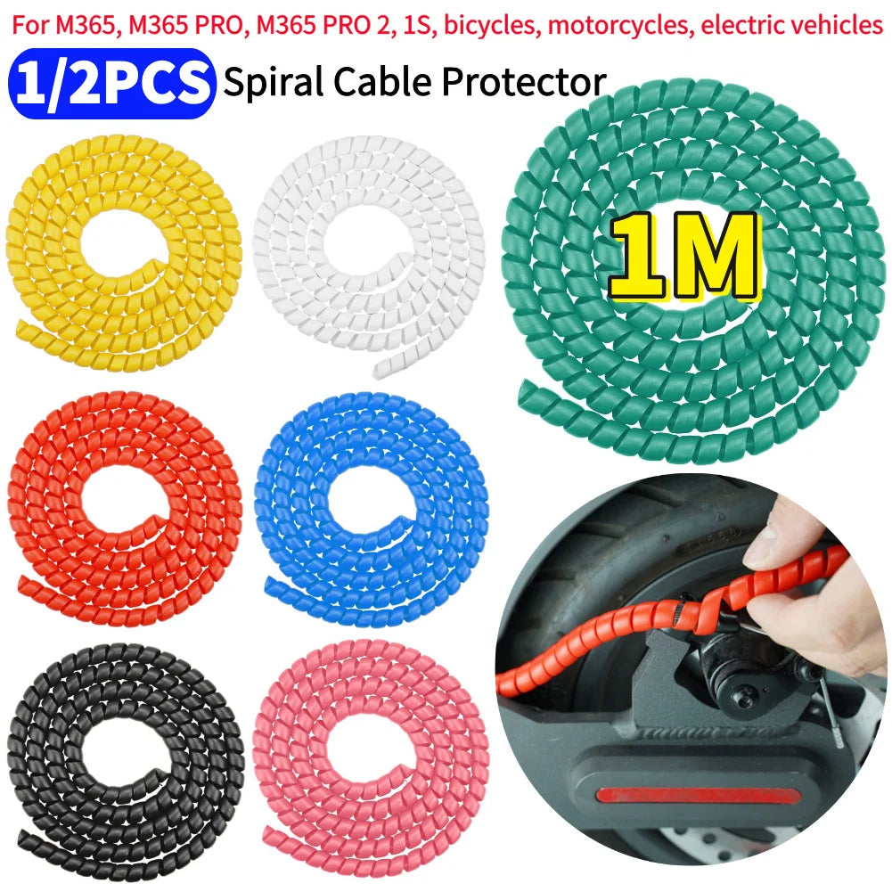 1.3m Electric Scooter Line Protector Cover Universal Electric Scooter Cable Protection Cover For M365 PRO2 Electric Scooter Part