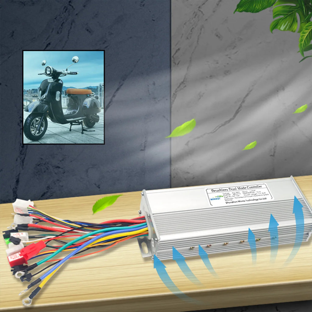 E-bike 24V 36V 48V 250W 350W Brushless Motor Drive Universal Dual Mode Controllerfor Electric Scooter Bicycle Repair Accessories