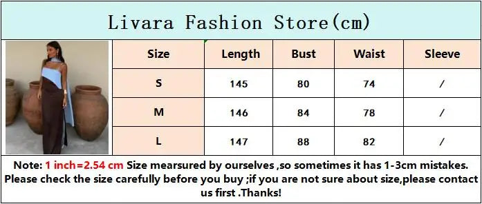 Color Blocking Scarf Collar Suspender Women Maxi Dress Spaghetti Strap High Split Floor Length Evening Dresses Lady Party Robes