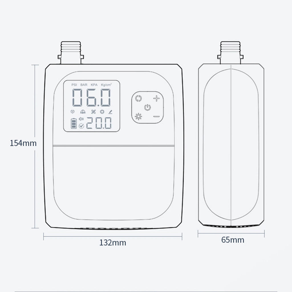 Electric Paddle Board Pump Rechargeable SUP Pump Portable Electric Pump for Paddle Board Inflatable Boats