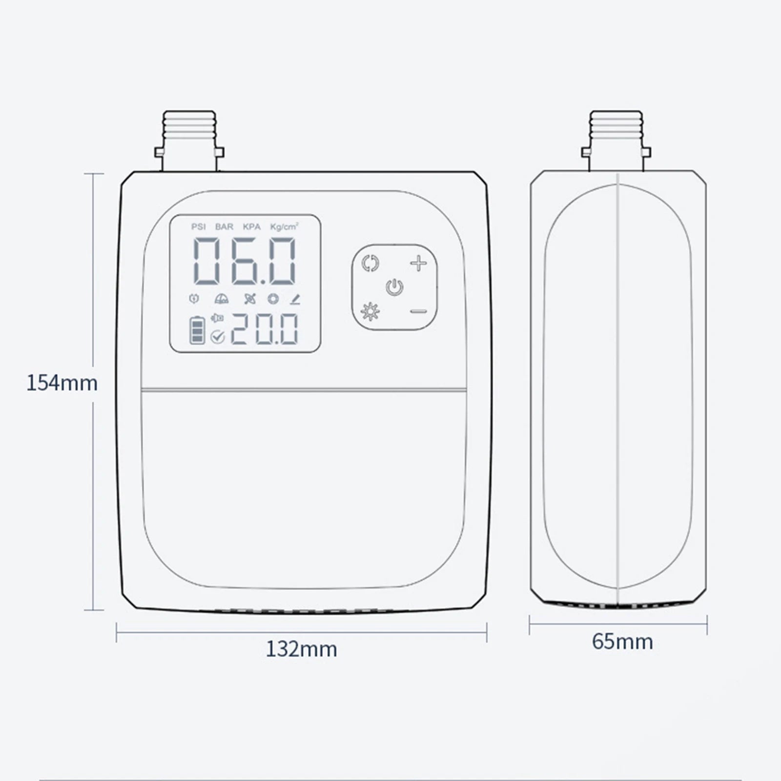Electric Paddle Board Pump Rechargeable SUP Pump Portable Electric Pump for Paddle Board Inflatable Boats