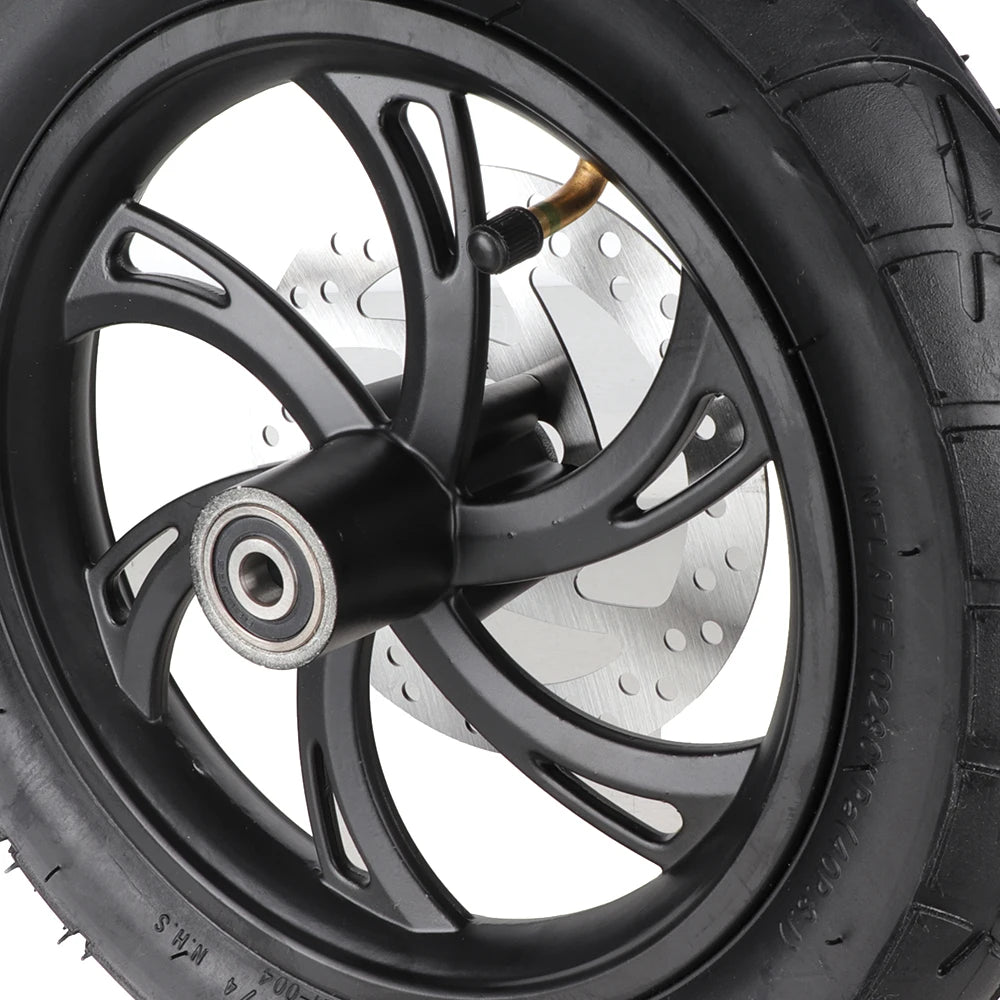 Electric Scooter 12 inch Inflatable Wheel E-bike Folding Bicycles 12 1/2X2 1/4 Tire Inner Tube Aluminum Rim 140mm Brake Disc Kit