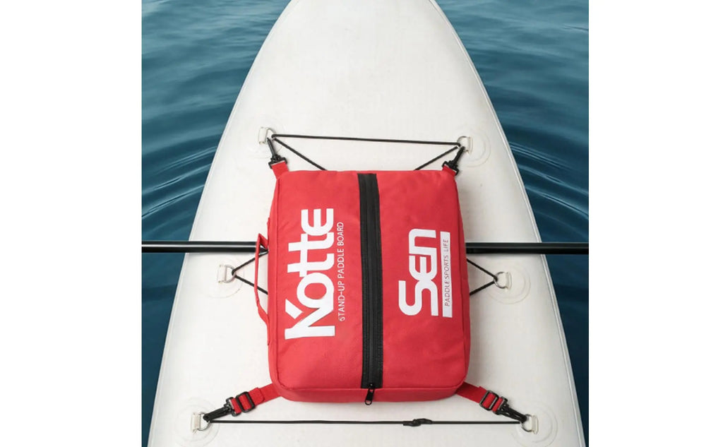 Surfboard Front Storage Bag Portable Paddleboard Deck Bag Insulated Deck Storage Adjustable Straps Hands-Unrestricted