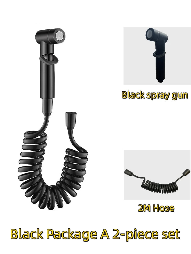 Bathroom Set, High-pressure handheld sprinkler, bathroom cleaning, bathroom accessories, sanitary shower