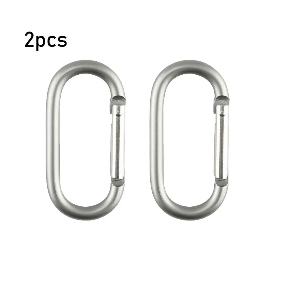 2/5/10pcs Survival Gear Camping Hiking Outdoor tool Camp Mountaineering Hook Buckle Keychain Travel Kit Climing Carabiner