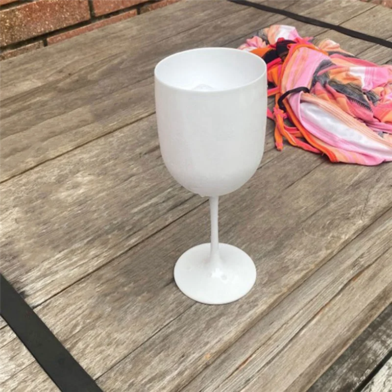 MLGB-4Pcs Legant And Unbreakable Wine Glasses, Plastic Wine Glasses, Very Shatterproof Wine Glasses