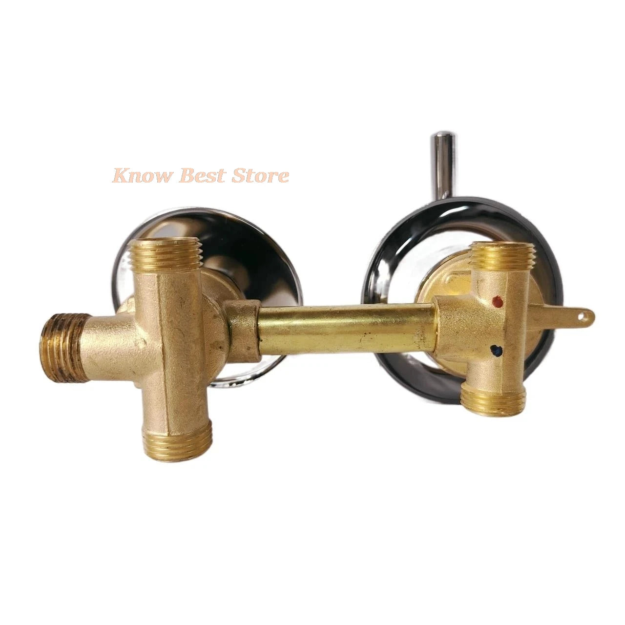 2/3/4/5 Ways Water Outlet Screw Thread Center Distance 10cm  Mixing Valve Brass Bathroom Shower Mixer Faucet Tap Cabin