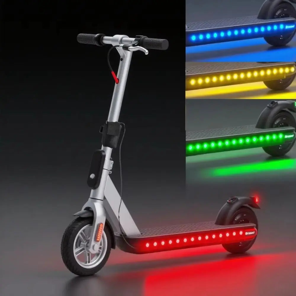 Creative Battery Powered Scooter LED Lights Multi-Color DIY Bicycle Ambient Light Dream Color Underglow Lights Night Riding
