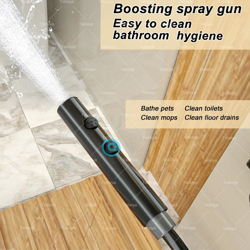 Gun Grey Bathroom Shower Set Digital Display FourFunction Shower System Rainfall Pressurized Piano Key Shower Faucet Set