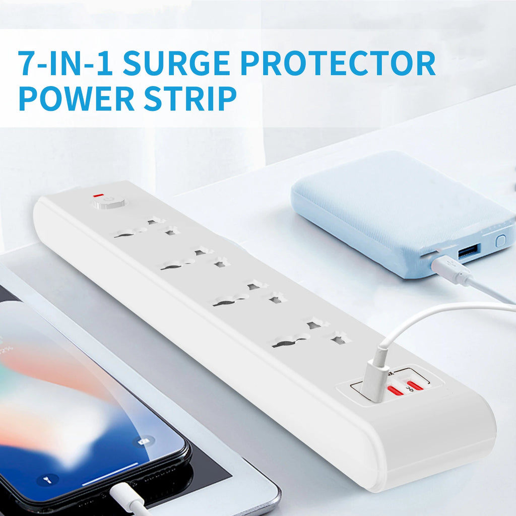 1pc white AU Wall mounted power socket extension with USB PD 20W fast charging Safety door design Suitable for home office use