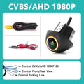 SMARTOUR Car Rear Camera HD 4K Reversing Camera Car Front Camera Support AHD CCD 1080P Output Suitable for All Cars Water Proof