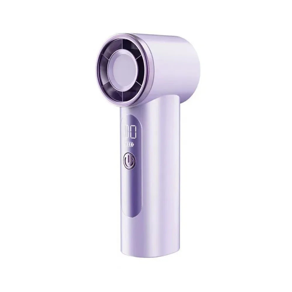 Air Cooler High-speed Handheld Fan Waterproof Quiet Operation USB Rechargeable Fan Long-lasting Strong Wind Fan Outdoor