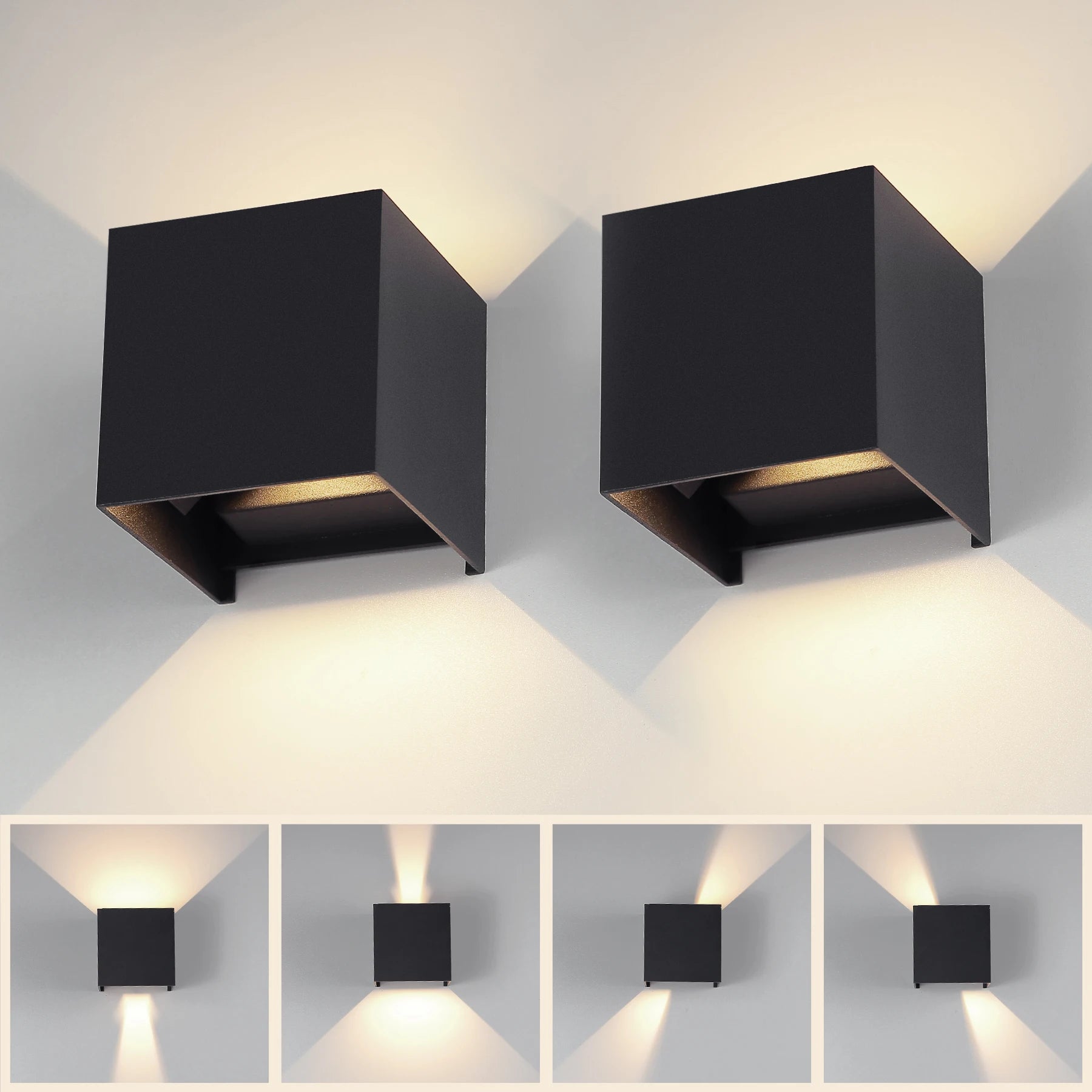 Modern Led Wall Lamp Indoor Decor Lamp Sconces Fixture for Living Room Kitchen Bedroom Waterproof Room Decoration Wall Light