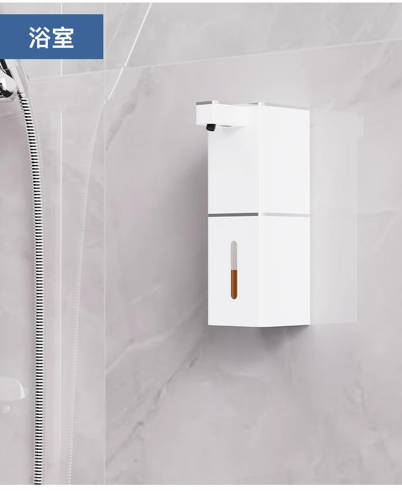 Automatic Inductive Soap Dispenser Foam Washing Dispensers 400ML Smart Hand Washing Soap Distributor PX5 Waterproof White Black