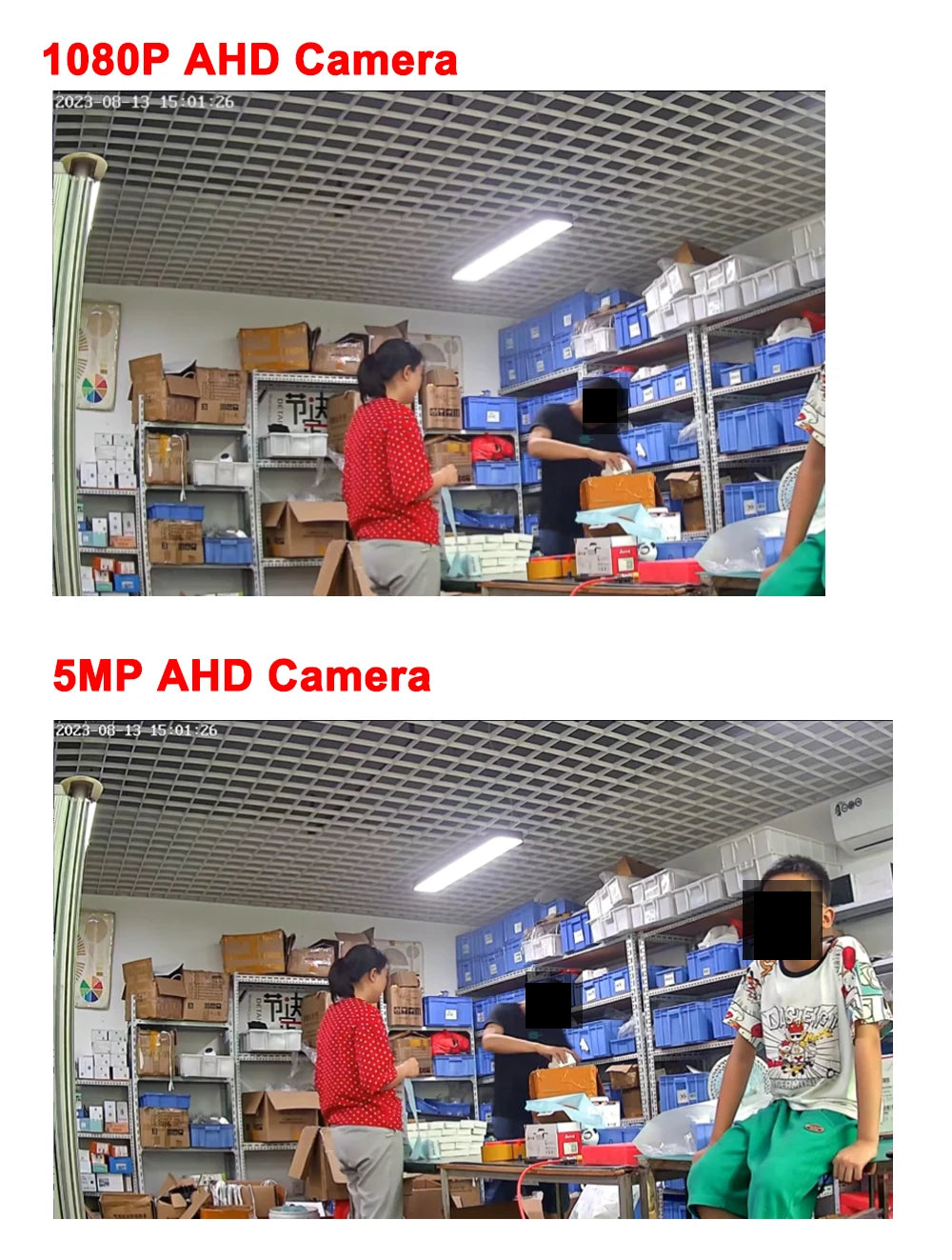 AHD Camera 1080P AHD Security Surveillance High Definition Outdoor Waterproof CCTV Infrared NightVision Bullet Wired Home Camera