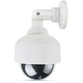 Creative White Dummy High Speed Spherical Camera Flashing LED Fake Dome Camera CCTV Surveillance Security System Indoor Outdoor