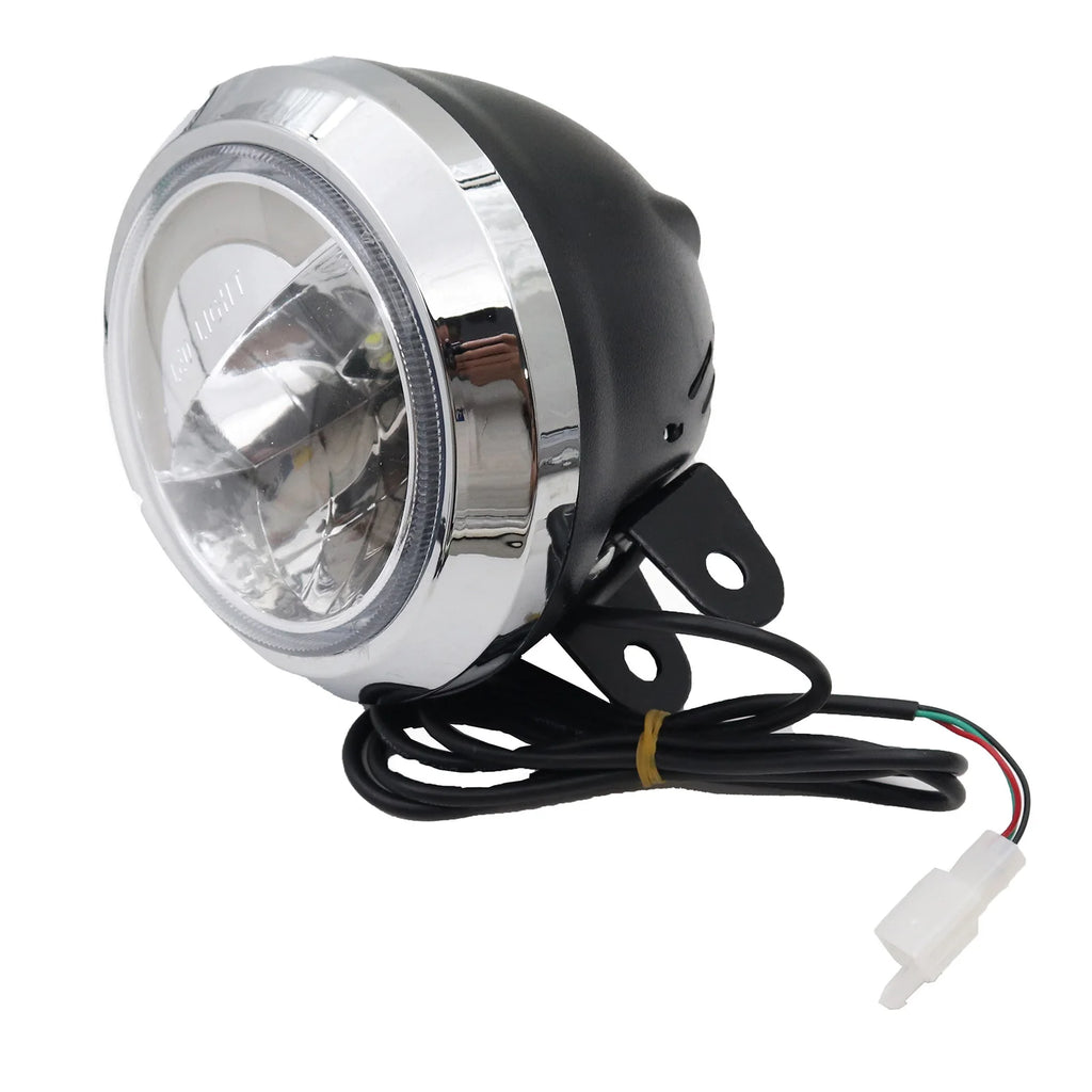 Electric Scooter 12V-80V Headlights Horn Integrated Headlights For the CItycoco Electric Scooter Harley Motorcycle Bicycle
