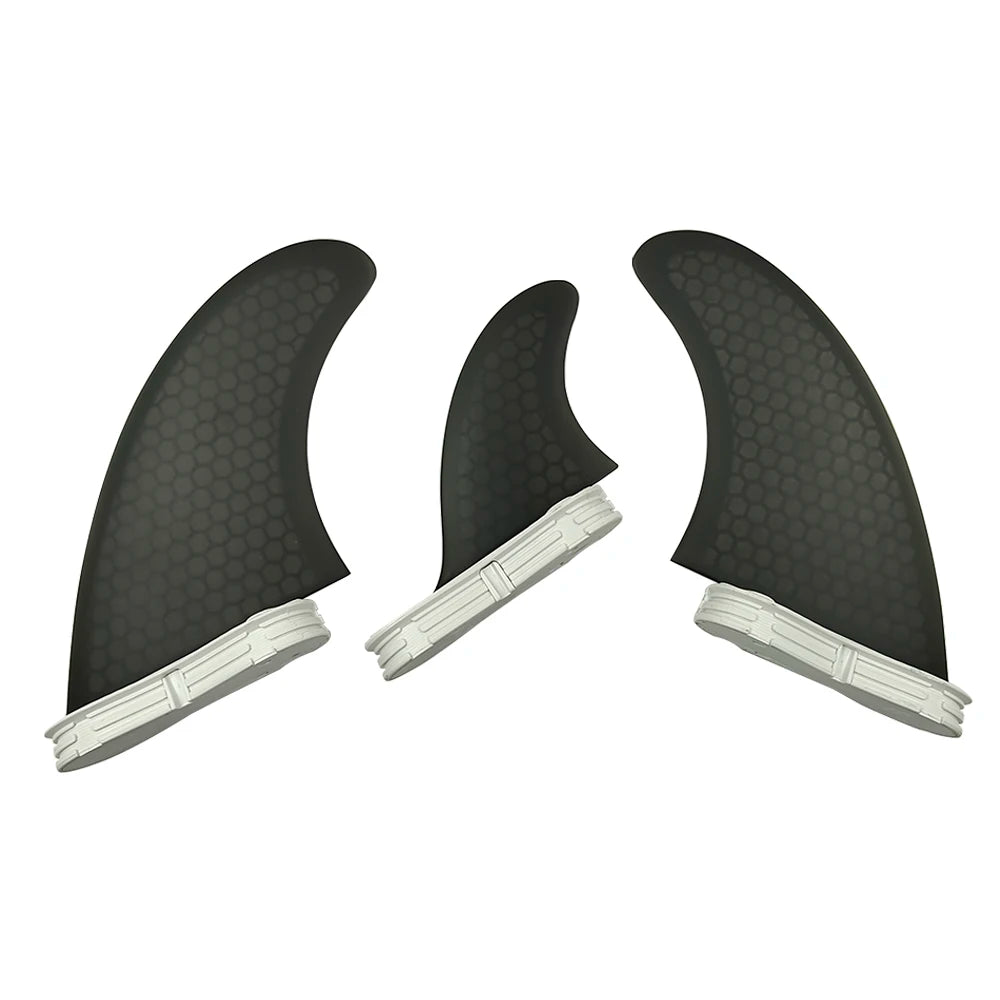 T1 Size Tri Fins Honeycomb Carbon Surfboard Fins UPSURF FCS 2 Fins For Sup Accessories Thruster Surfing Fins Board Stabilizers