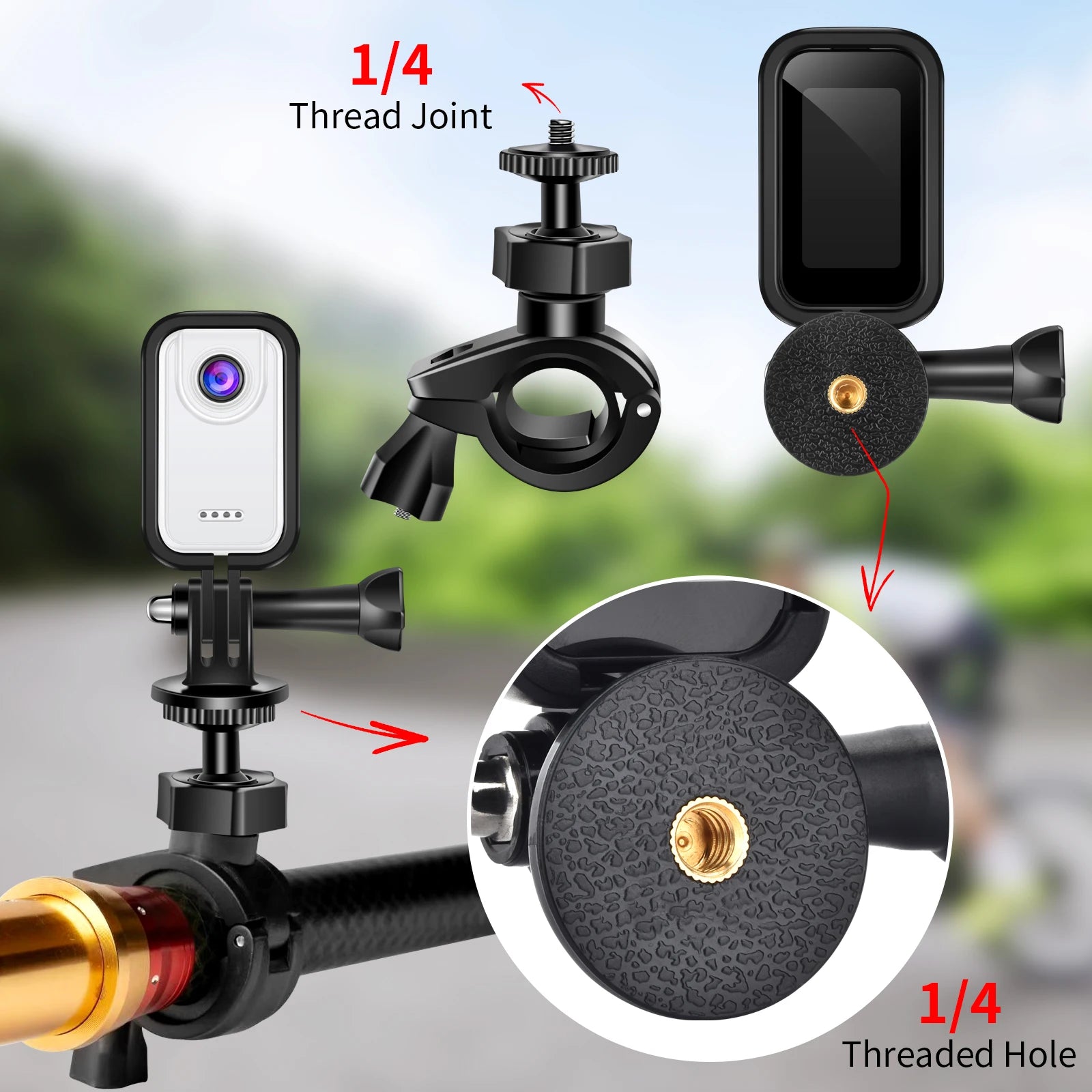 1080p HD thumb camera, one-click quick shot, portable 2K compact HD recorder, cycling, mountaineering, outdoor sports camera