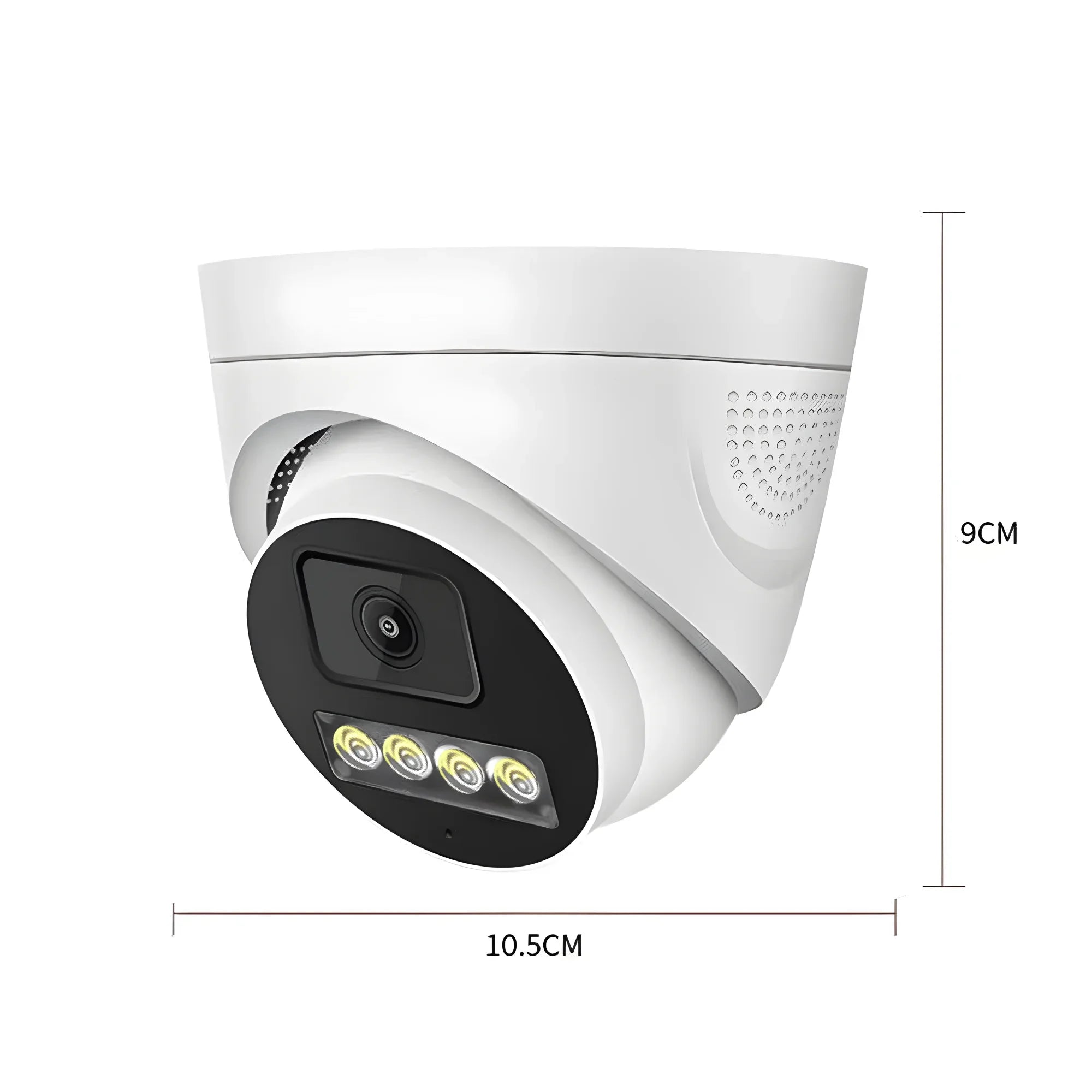 AI Audio IP POE Camera 5MP 4MP H.265 HD Infrared Full Color Dual Light RTSP ONVIF XMEye Outdoor Waterproof Security System with